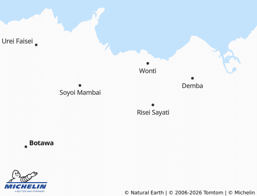 Mapa MICHELIN Womorisi - ViaMichelin