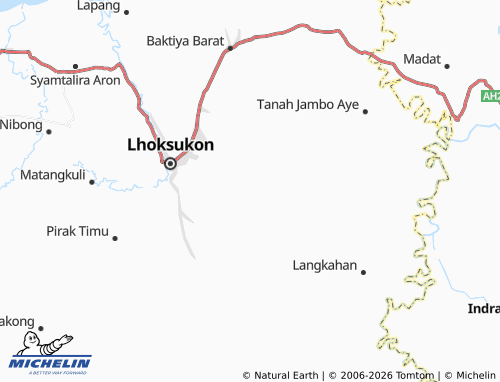 MICHELIN Blang Rubek map - ViaMichelin