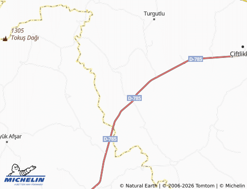 MICHELIN Bahşili map - ViaMichelin