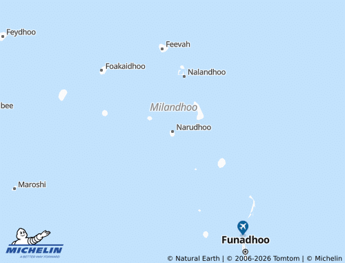 Mappa MICHELIN Narudhoo - ViaMichelin