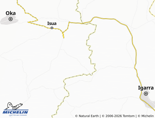 MICHELIN Ipesi map - ViaMichelin