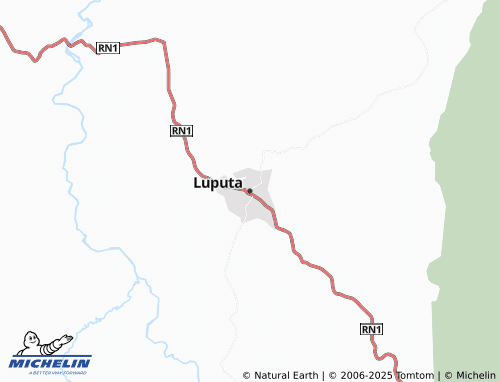 Carte MICHELIN Luputa - ViaMichelin