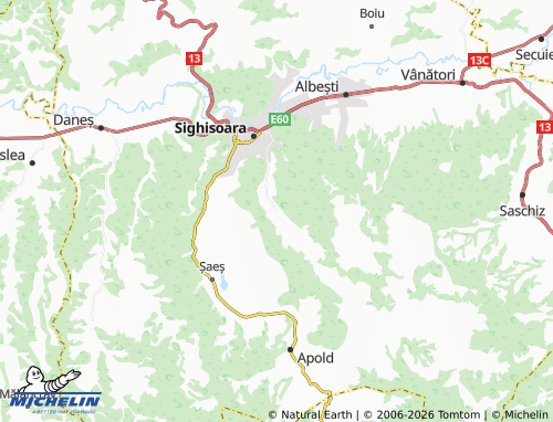 MICHELIN Aurel Vlaicu map - ViaMichelin