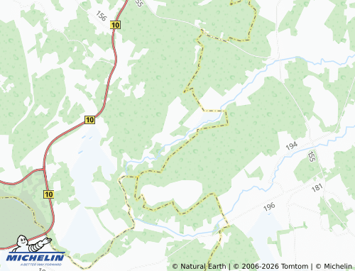 MICHELIN Kastja map - ViaMichelin