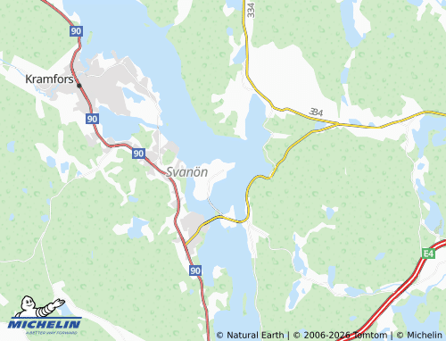 Carte MICHELIN Svanö - ViaMichelin