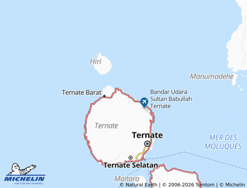 MICHELIN Tobololo map - ViaMichelin