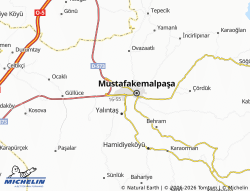Mapa MICHELIN Hamidiye - ViaMichelin