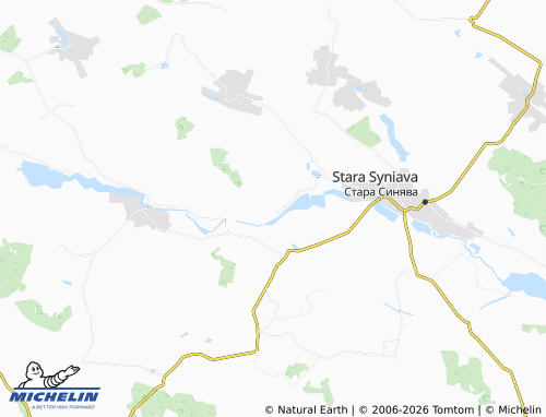 Carte MICHELIN Telizhyntsi - ViaMichelin