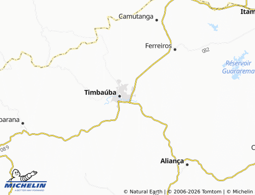 Mappa MICHELIN Mocosinho - ViaMichelin