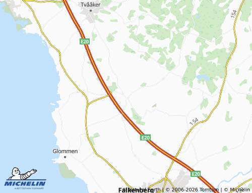 Mapa MICHELIN Långås - ViaMichelin