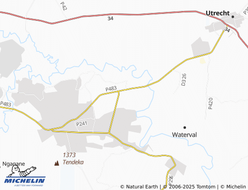 MICHELIN Claremont map - ViaMichelin
