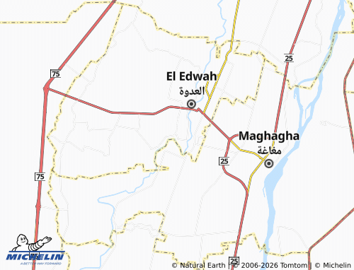Mappa MICHELIN al-Bajhour - ViaMichelin