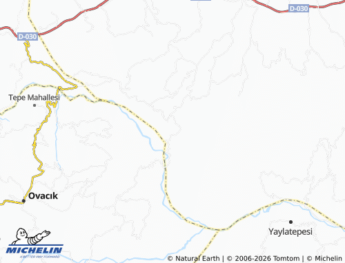 Mappa MICHELIN Çaykaşı - ViaMichelin