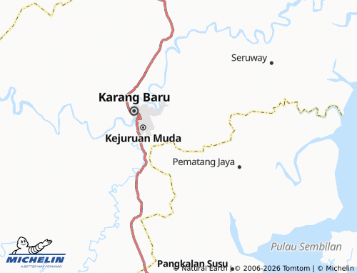 MICHELIN Ingin Jaya map - ViaMichelin