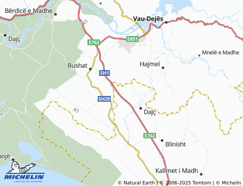 MICHELIN Mabë map - ViaMichelin