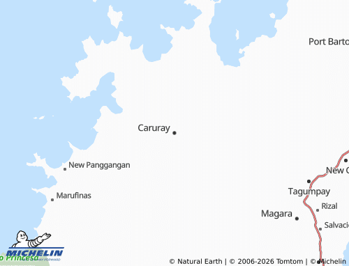 Mappa MICHELIN Caruray - ViaMichelin
