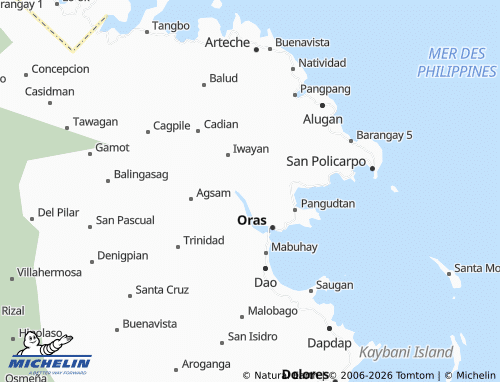 MICHELIN Camanga map - ViaMichelin