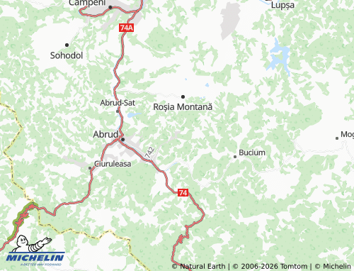 Mappa MICHELIN Bunta - ViaMichelin