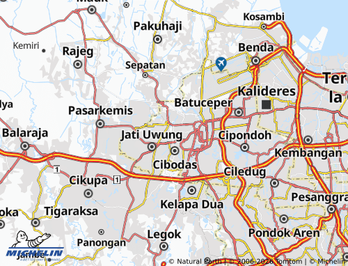 Mappa MICHELIN Bugel - ViaMichelin