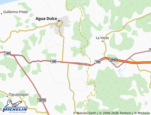 Mapa MICHELIN Los Manantiales - ViaMichelin