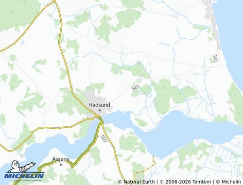 MICHELIN-Landkarte Visborg - ViaMichelin