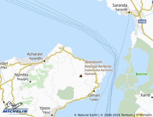 Mapa MICHELIN Apraos - ViaMichelin