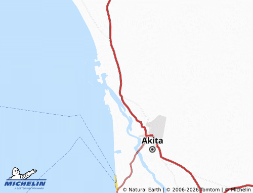 MICHELIN-Landkarte Tsuchizaki-Minato - ViaMichelin