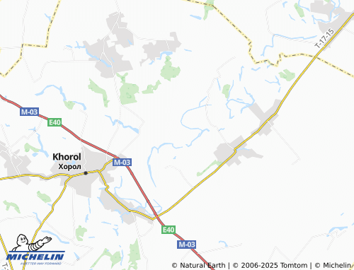 MICHELIN-Landkarte Butivtsi - ViaMichelin