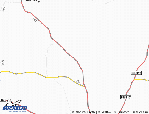 Mapa MICHELIN Pérola Independente - ViaMichelin