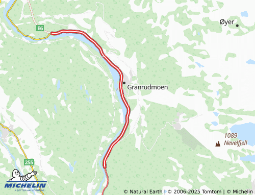 MICHELIN Åsletta map - ViaMichelin