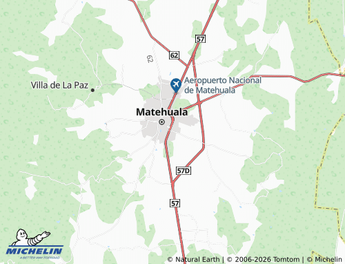 MICHELIN La Dichosa map - ViaMichelin