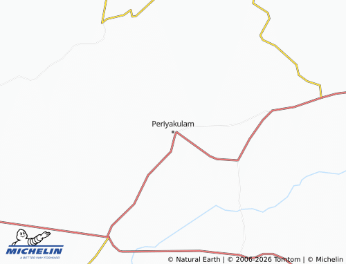 Mapa MICHELIN Periyakulam - ViaMichelin