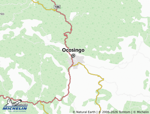 MICHELIN Sauzal map - ViaMichelin
