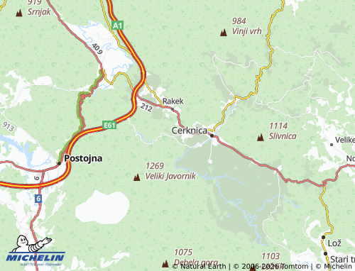 Kaart MICHELIN Zelše - ViaMichelin