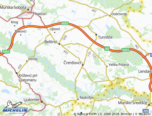 Mapa MICHELIN Odranci - ViaMichelin