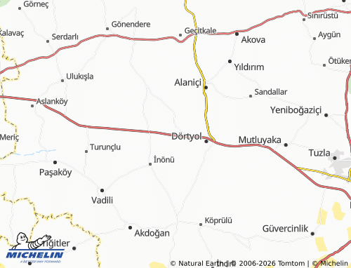 Carte MICHELIN Pirhan - ViaMichelin
