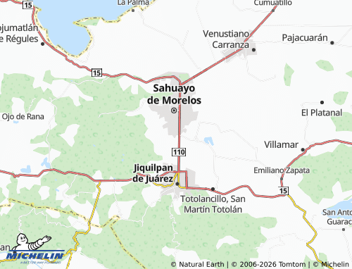 Mapa MICHELIN La Yerbabuena - ViaMichelin