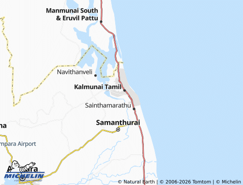 Mappa MICHELIN Natpiddimunai TD 03 - ViaMichelin