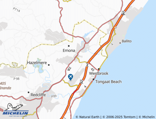 MICHELIN Tongova Mews map - ViaMichelin