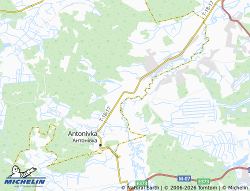 Mappa MICHELIN Netreba - ViaMichelin