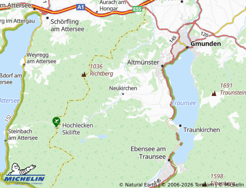 MICHELIN Neukirchen map - ViaMichelin