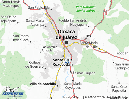 MICHELIN Residencial San Ignacio map - ViaMichelin