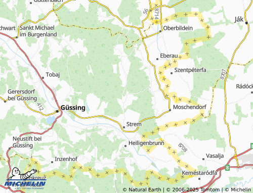 MICHELIN-Landkarte Steinfurt - ViaMichelin