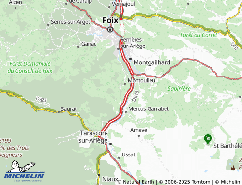 MICHELIN Seignaux map - ViaMichelin
