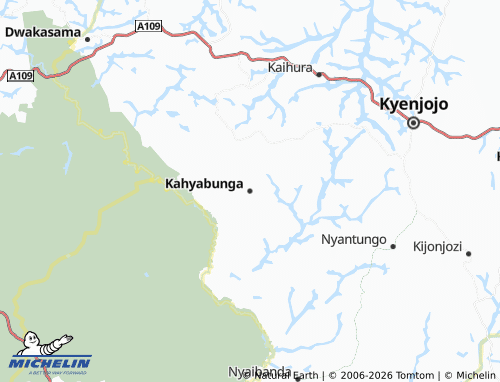 MICHELIN Kahyabunga map - ViaMichelin