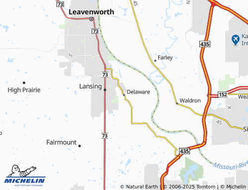 MICHELIN-Landkarte Delaware - ViaMichelin