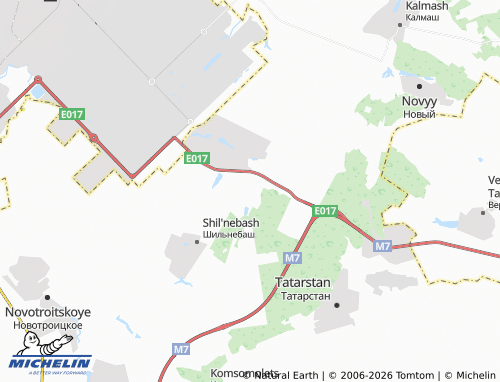 MICHELIN-Landkarte Lesnoye SNT - ViaMichelin