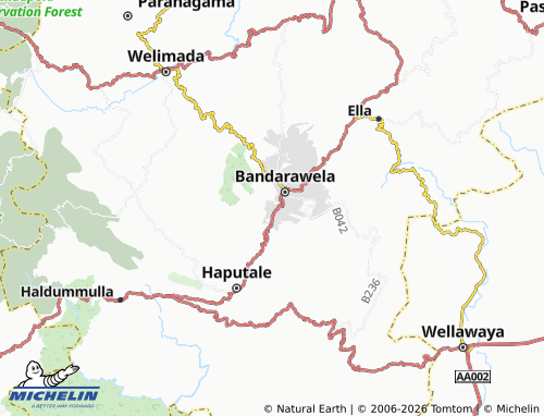 Mappa MICHELIN Karagahawela - ViaMichelin