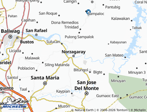 Mappa MICHELIN Norzagaray - ViaMichelin