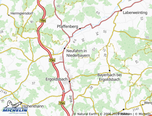 Mapa MICHELIN Einkreut - ViaMichelin